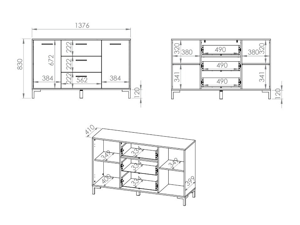Commode Larnolo 120