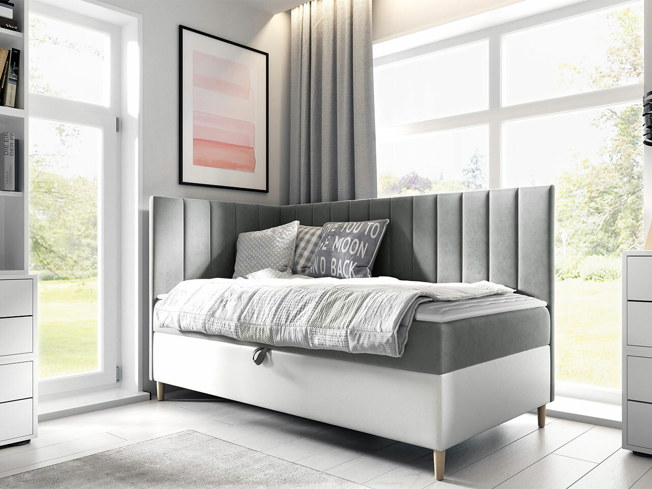 Lit boxspring Lucus (Soft 017 + Fresh 14)