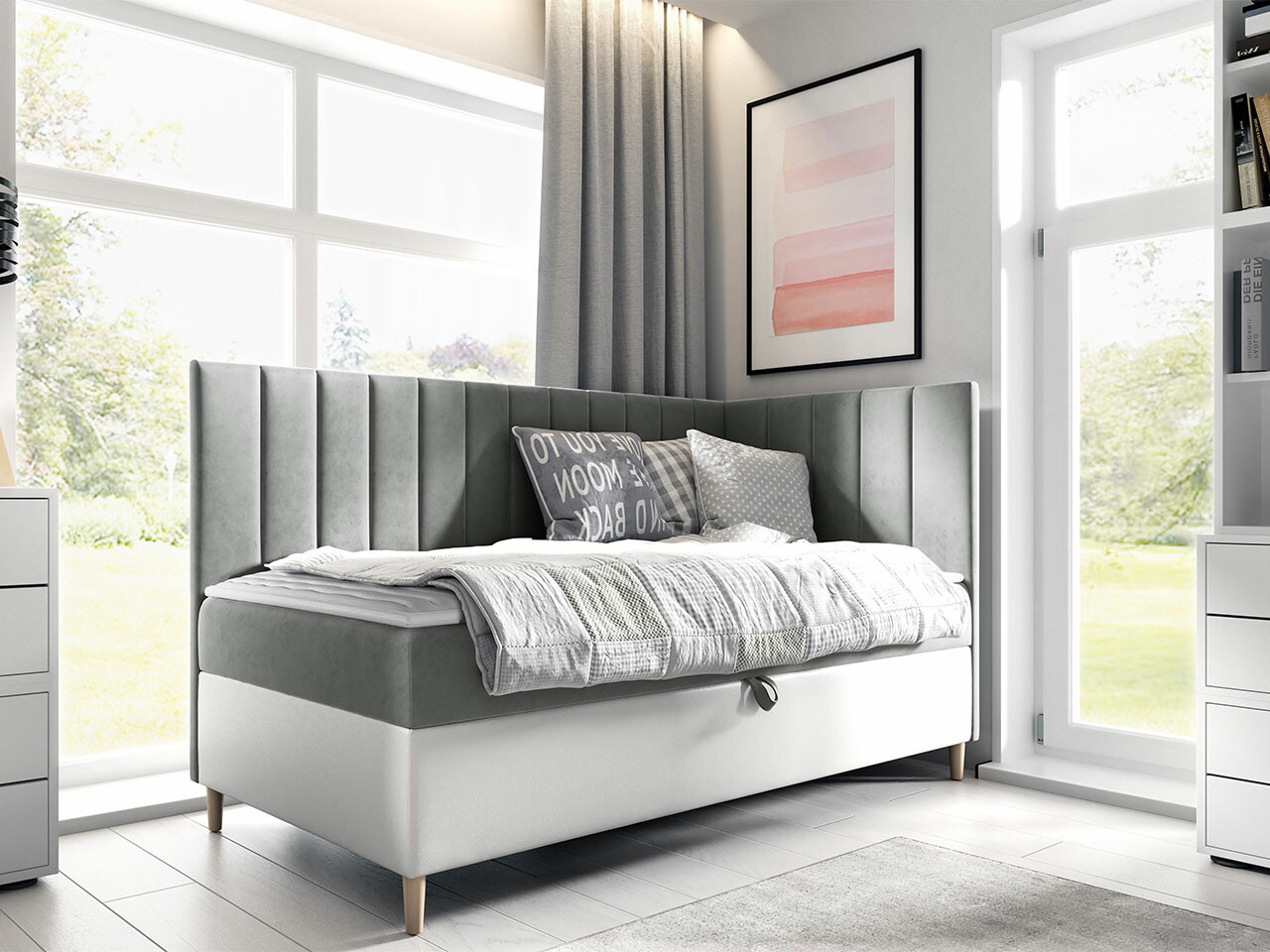 Lit boxspring Lucus (Soft 017 + Fresh 14)