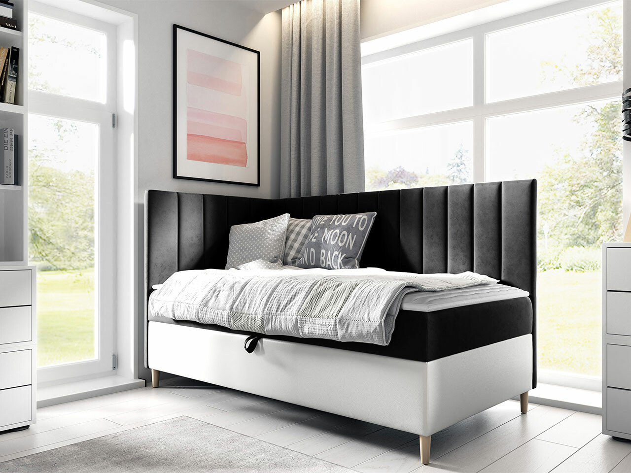 Lit boxspring Lucus (Soft 017 + Fresh 17)