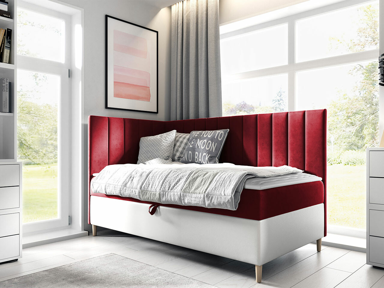 Lit boxspring Lucus (Soft 017 + Fresh 8)