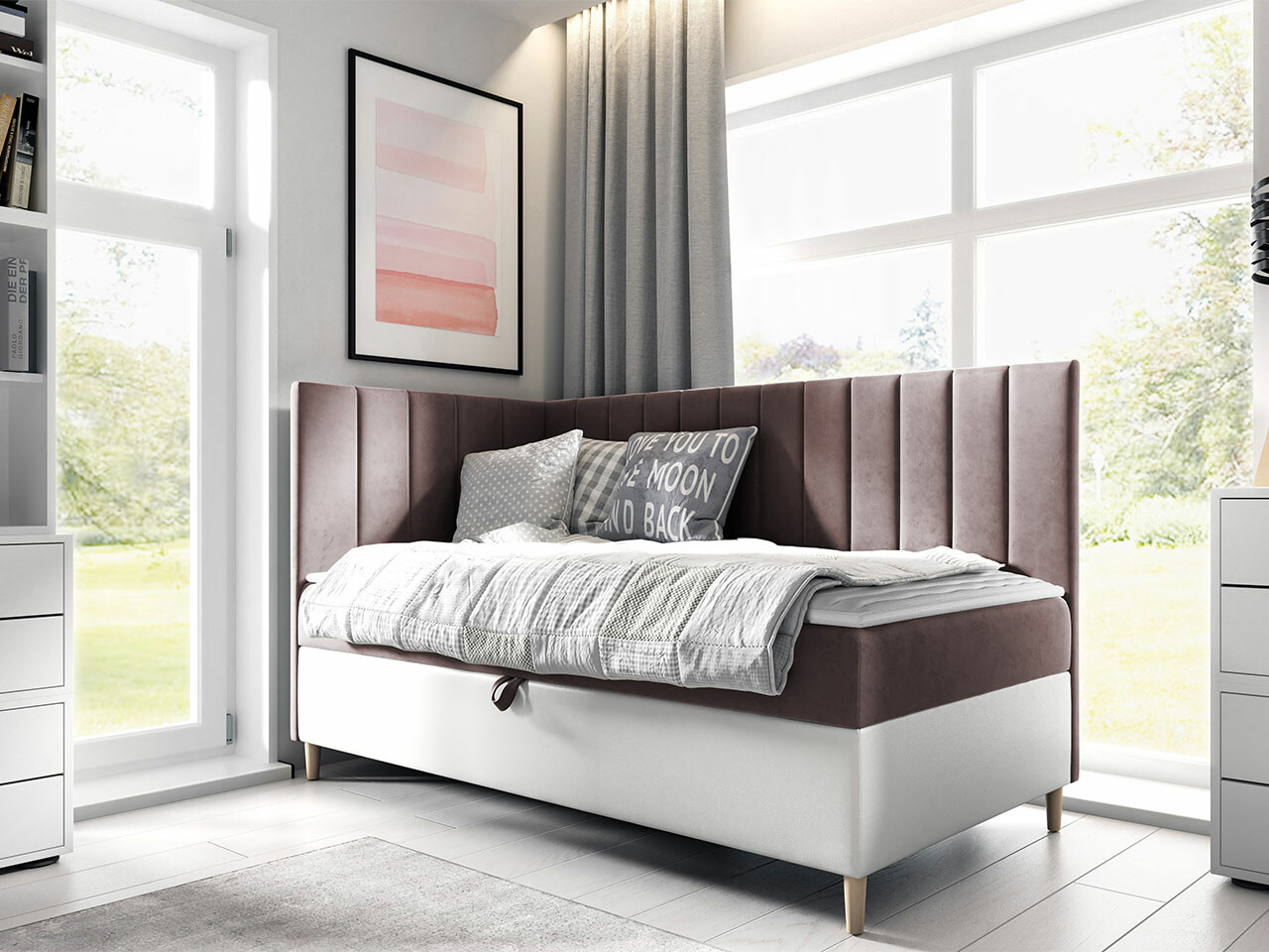 Lit boxspring Lucus (Soft 017 + Fresh 9)