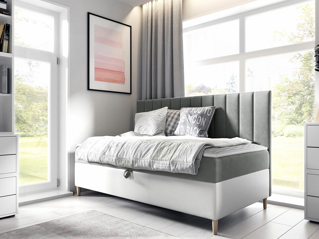 Lit boxspring Lucus I (Soft 017 + Fresh 14)