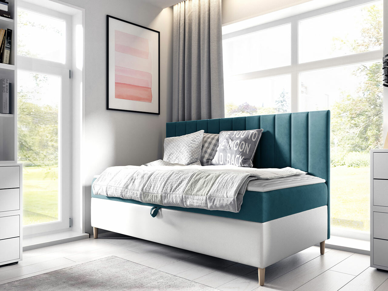 Lit boxspring Lucus I (Soft 017 + Fresh 34)