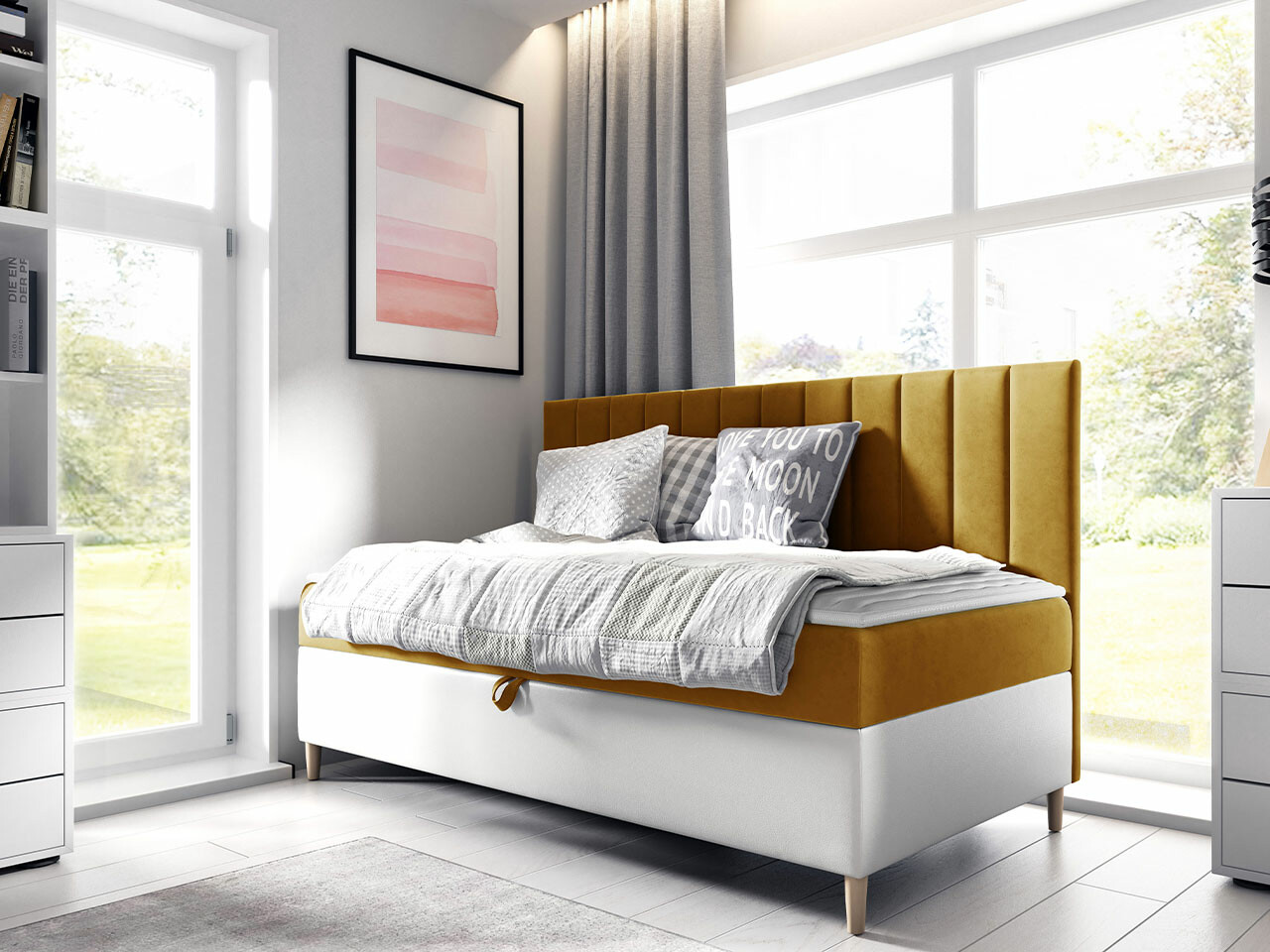 Lit boxspring Lucus I (Soft 017 + Fresh 37)