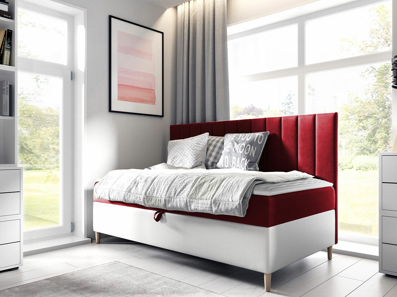 Lit boxspring Lucus I (Soft 017 + Fresh 8)