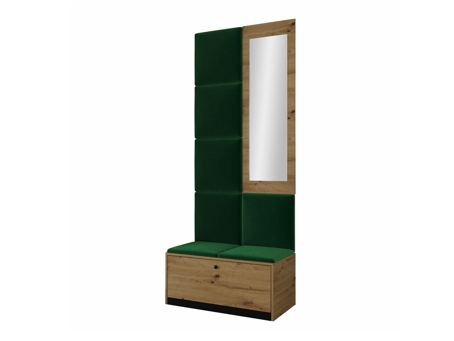 Meuble d'entrée Hartford 319 (Chêne Artisan + Manila 35)