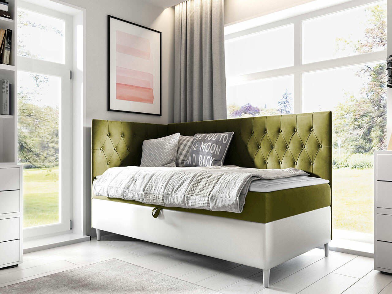 Lit boxspring Lucus III (Soft 017 + Fresh 12)