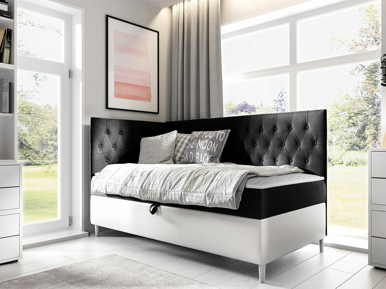 Lit boxspring Lucus III (Soft 017 + Fresh 17)