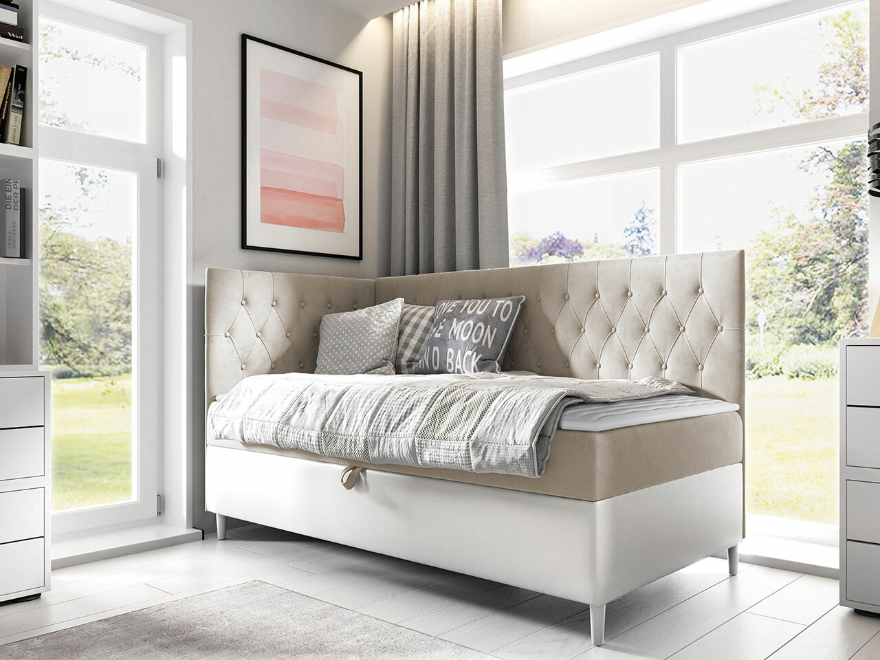 Lit boxspring Lucus III (Soft 017 + Fresh 1)