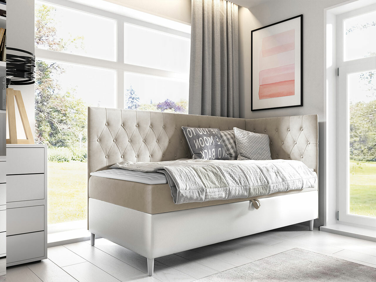 Lit boxspring Lucus III (Soft 017 + Fresh 1)
