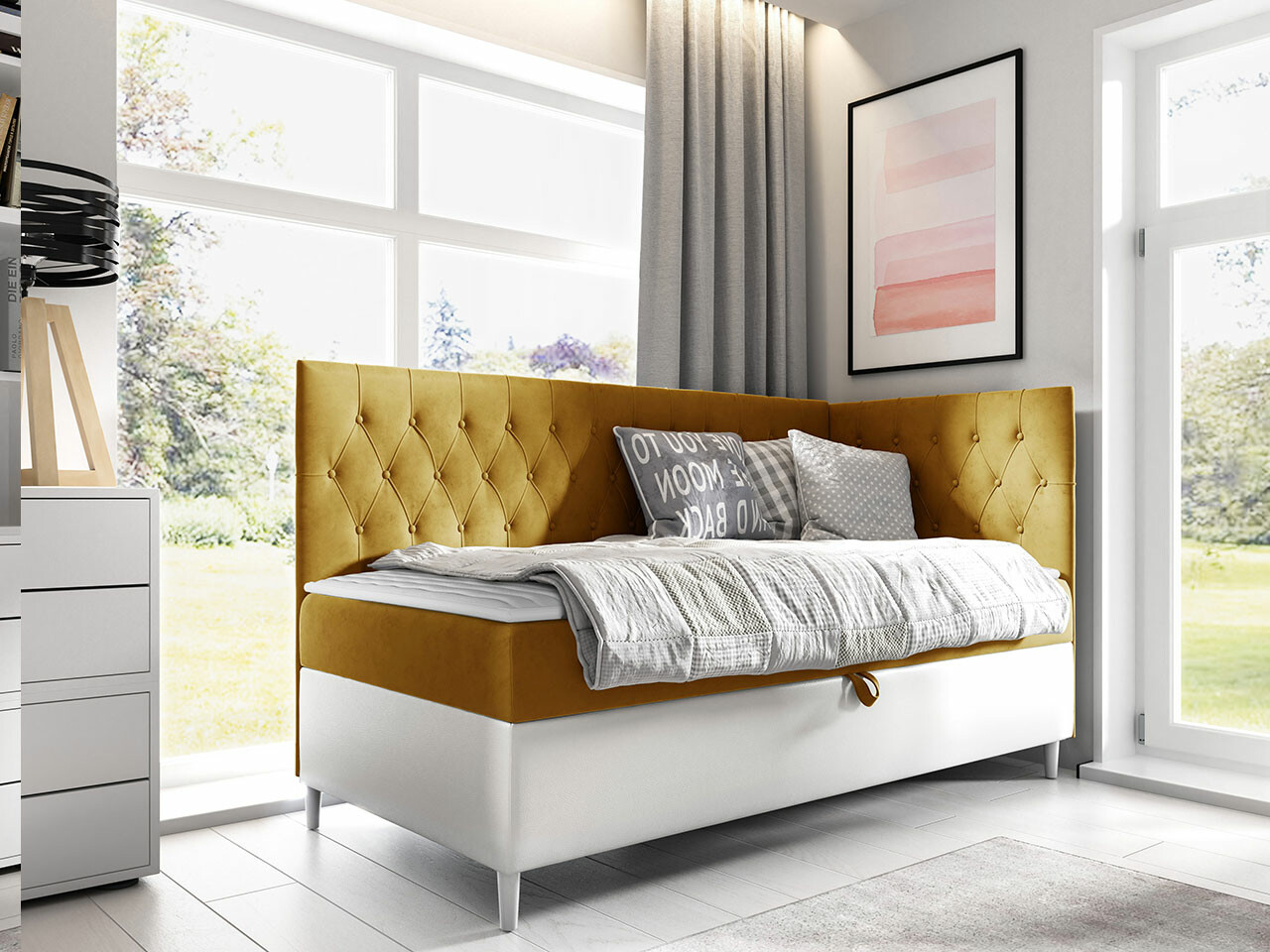 Lit boxspring Lucus III (Soft 017 + Fresh 37)