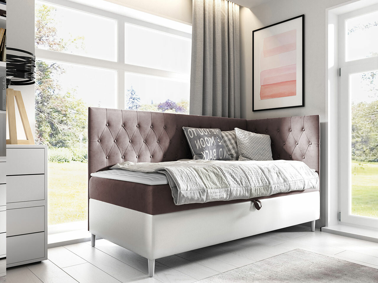 Lit boxspring Lucus III (Soft 017 + Fresh 9)