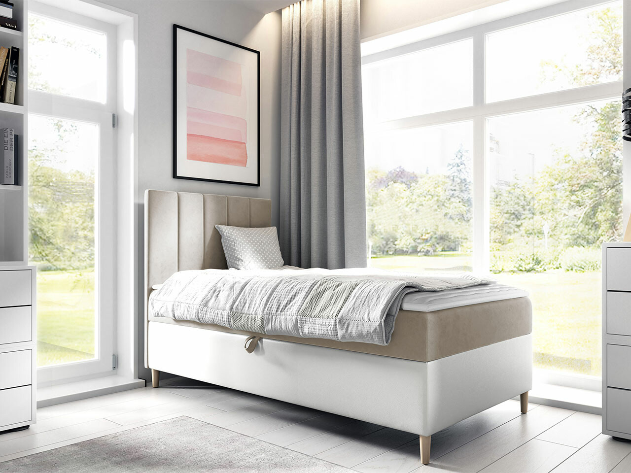 Lit boxspring Lucus VI (Soft 017 + Fresh 1)