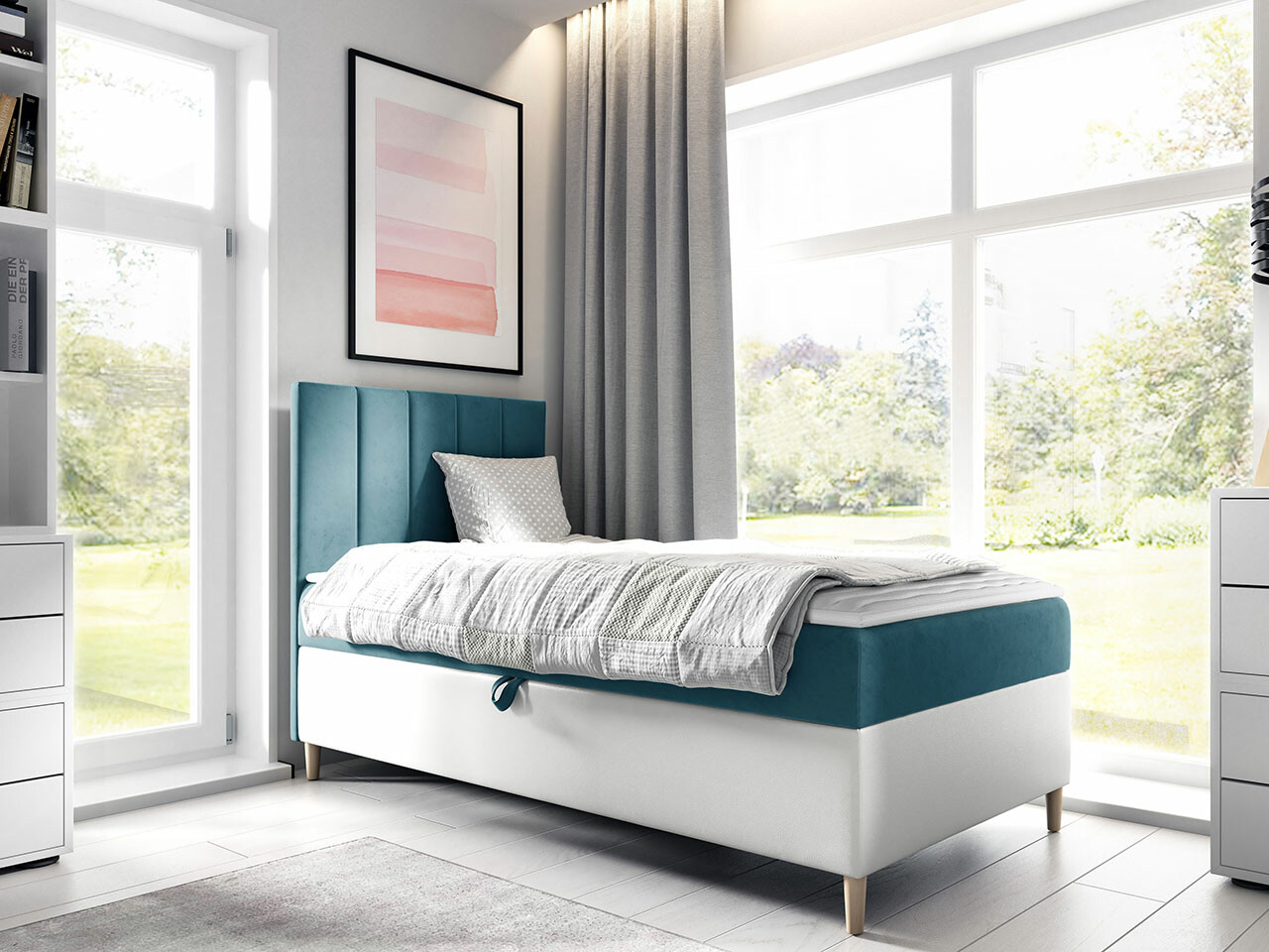 Lit boxspring Lucus VI (Soft 017 + Fresh 34)