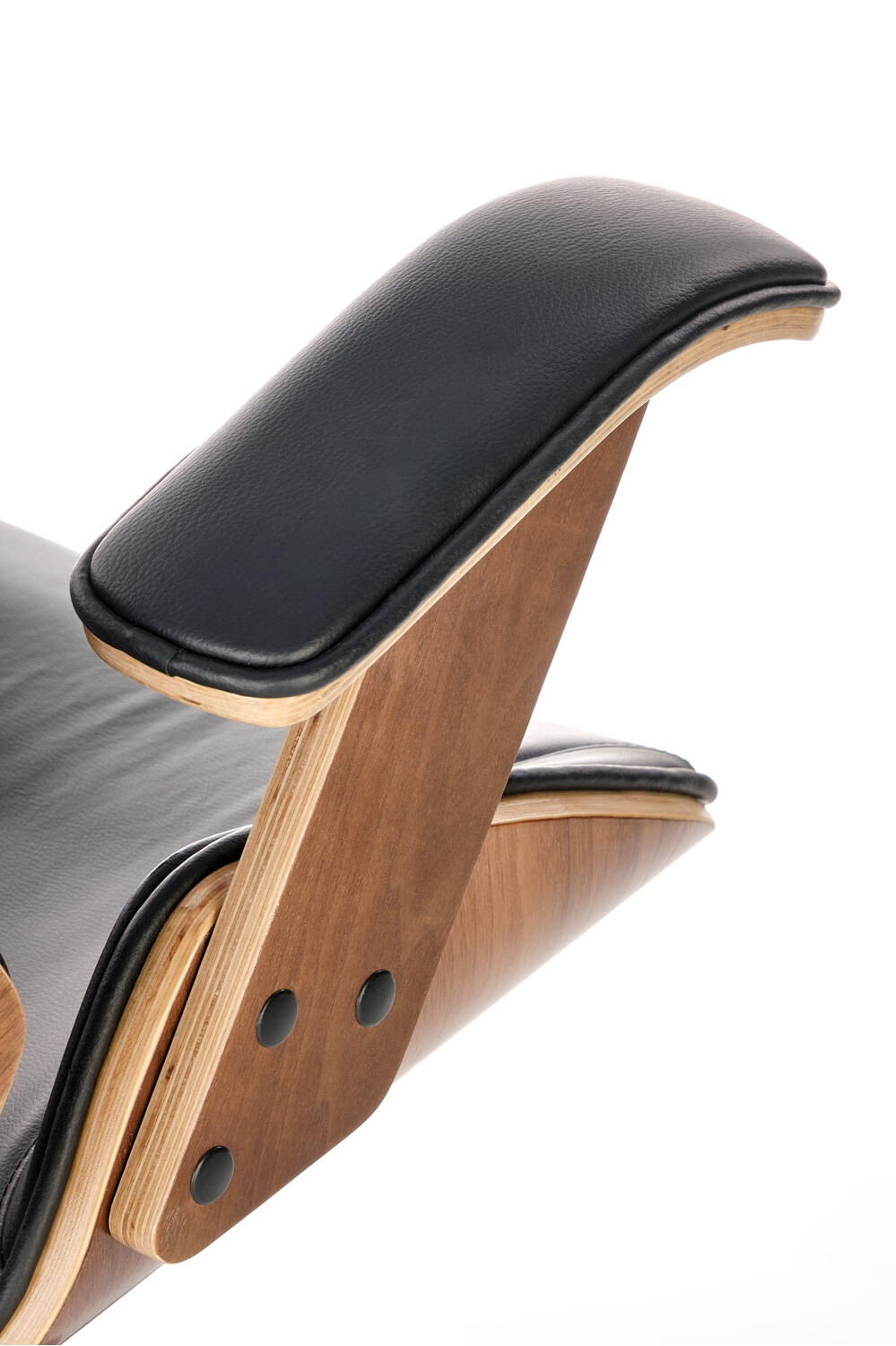 Chaise de bureau Houston 1490 (Noir + Noix)