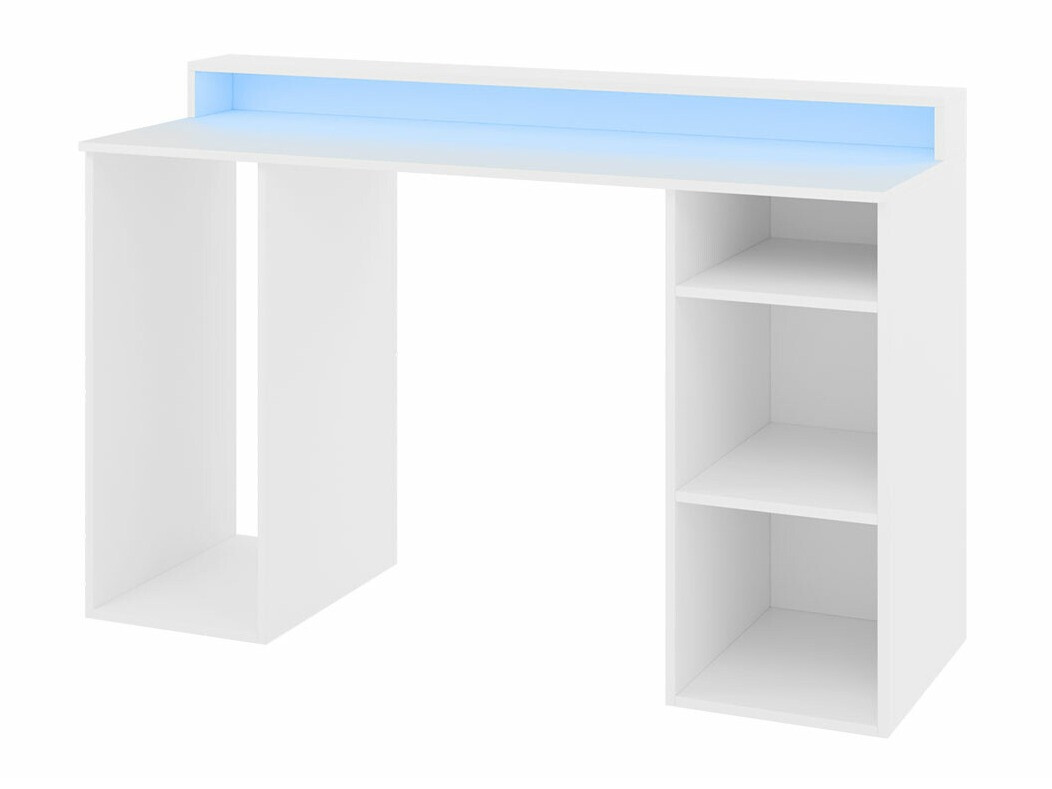 Bureau de gaming Lila (Blanc)