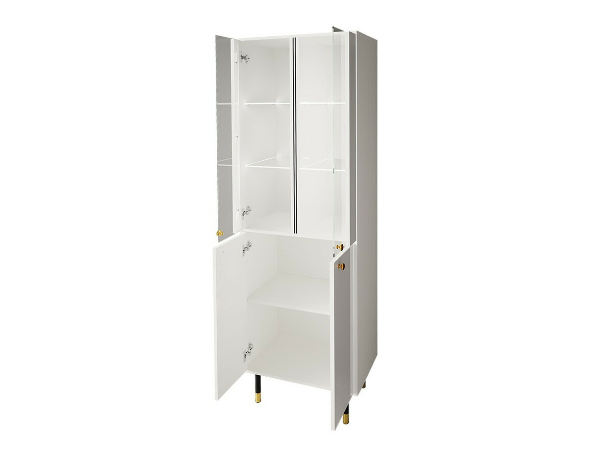 Ensemble de salon Merced 116 (Noir + Noir brillant)