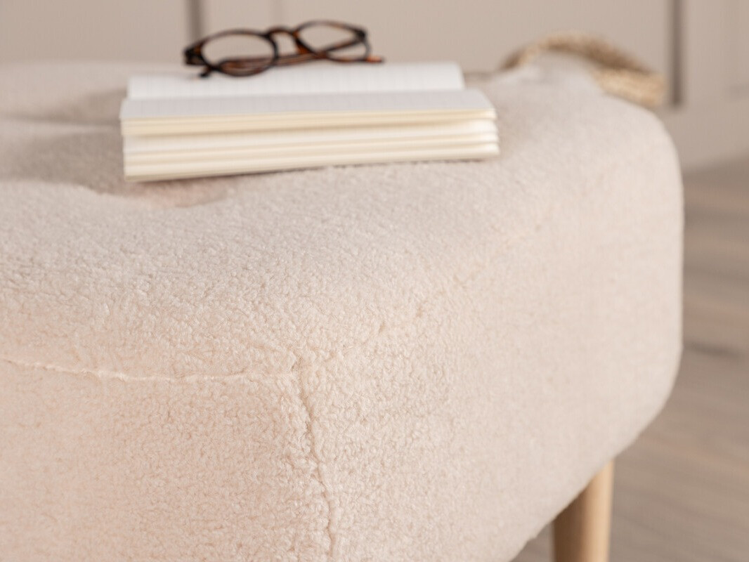 Pouf Dallas 3234 (Blanc)