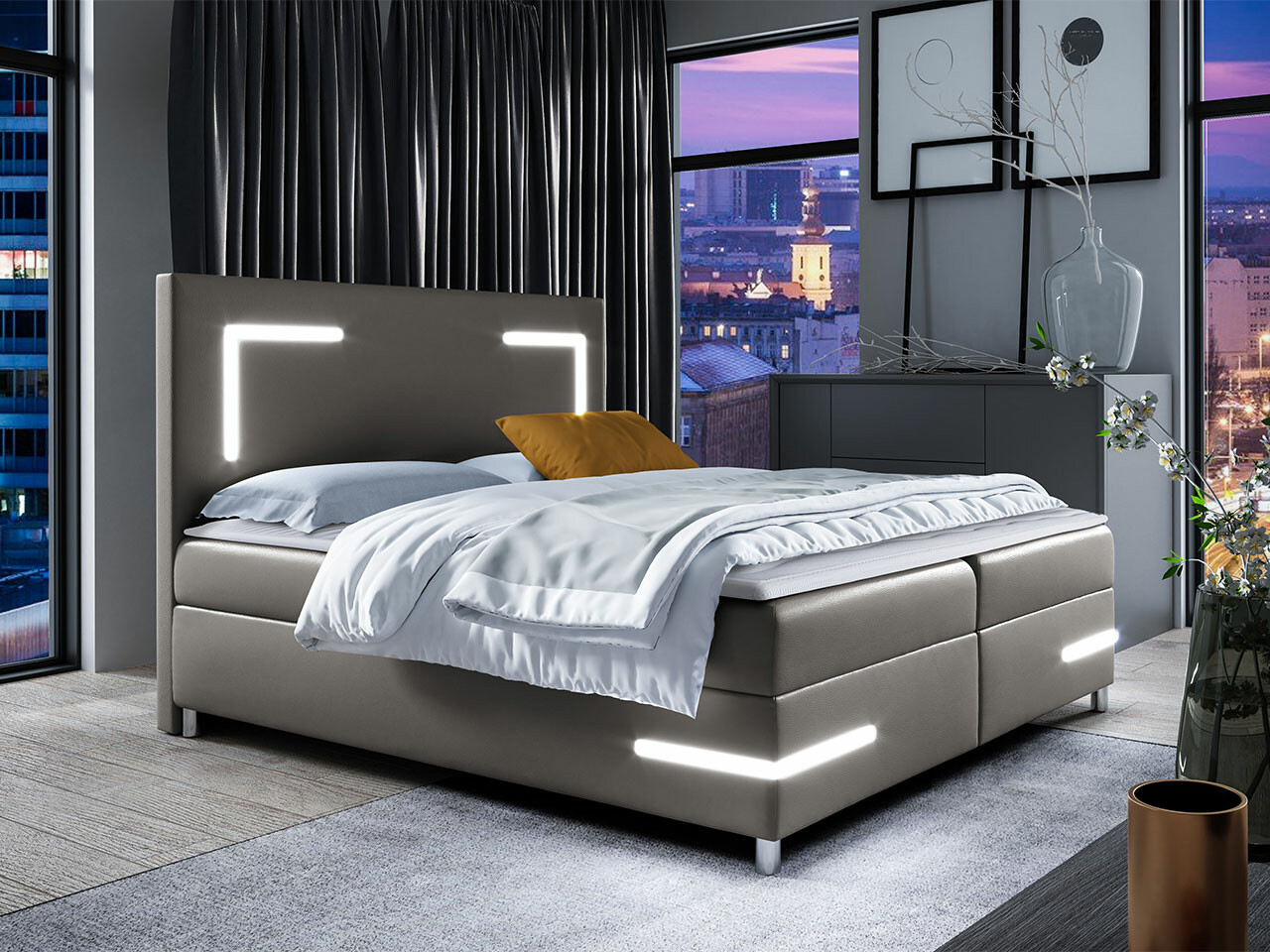 Lit boxspring Vallis (Madryt 190)