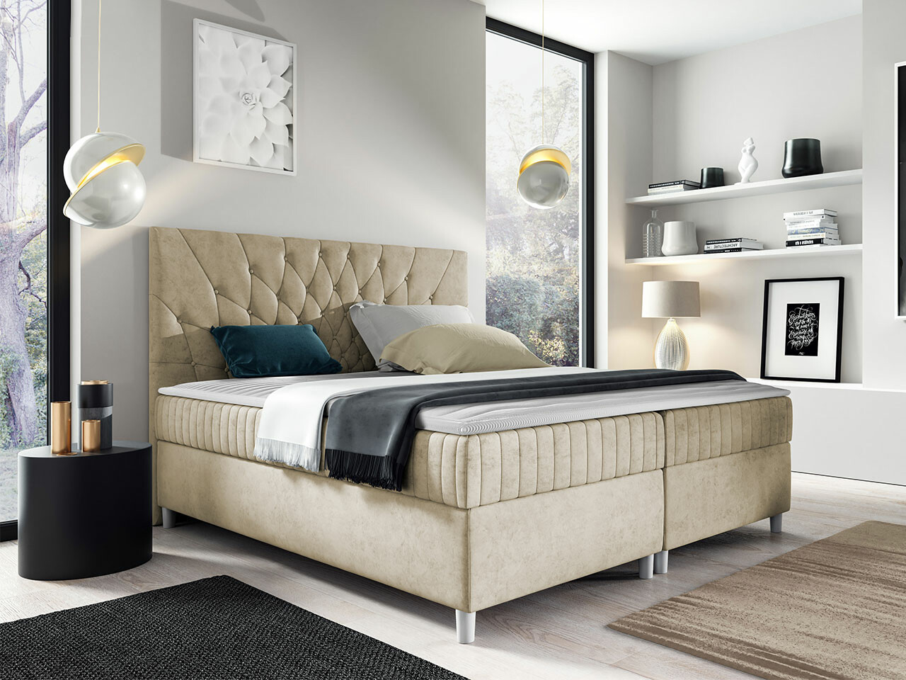 Lit boxspring Civitas (Manila 02)
