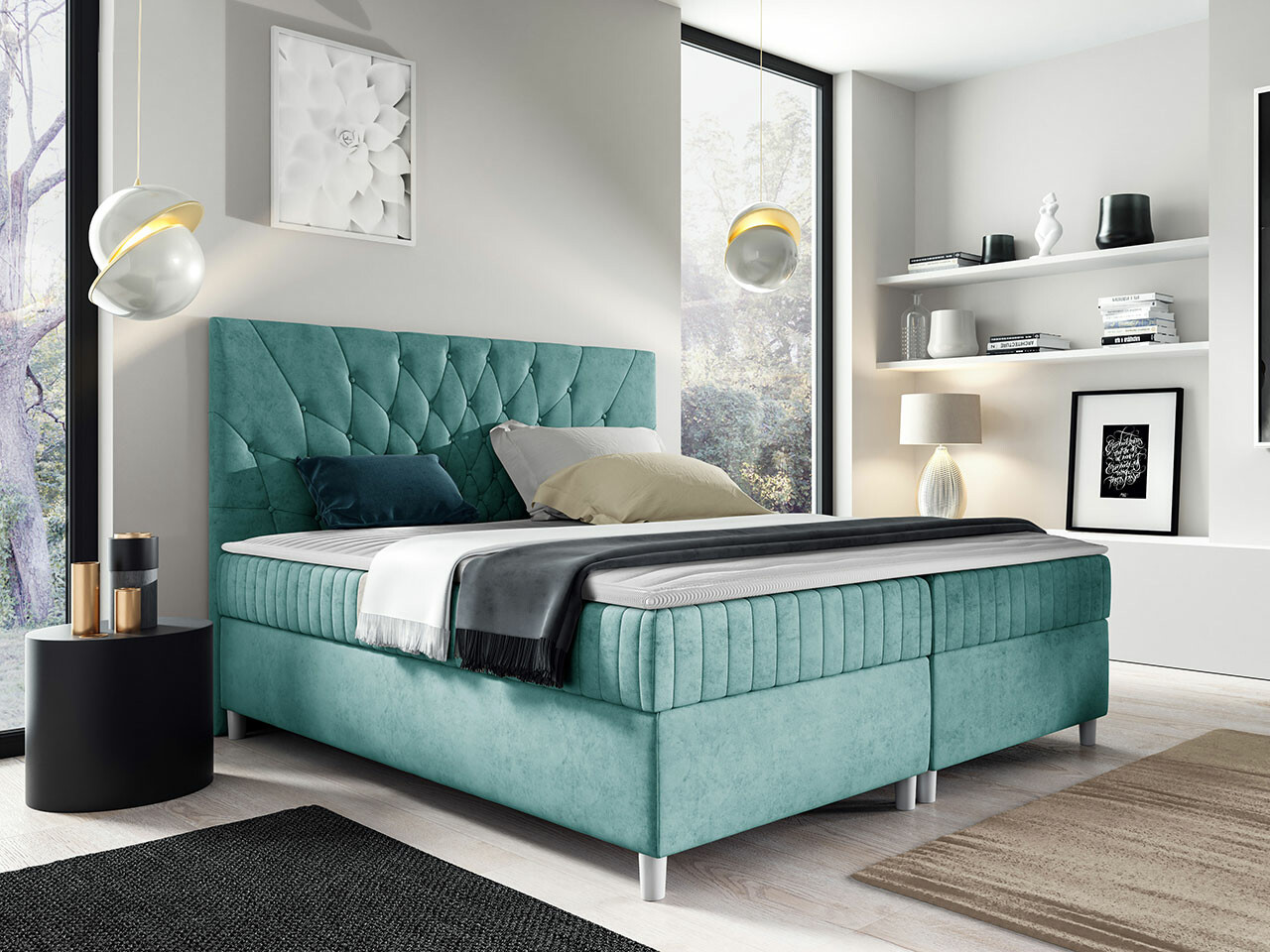 Lit boxspring Civitas (Manila 12)