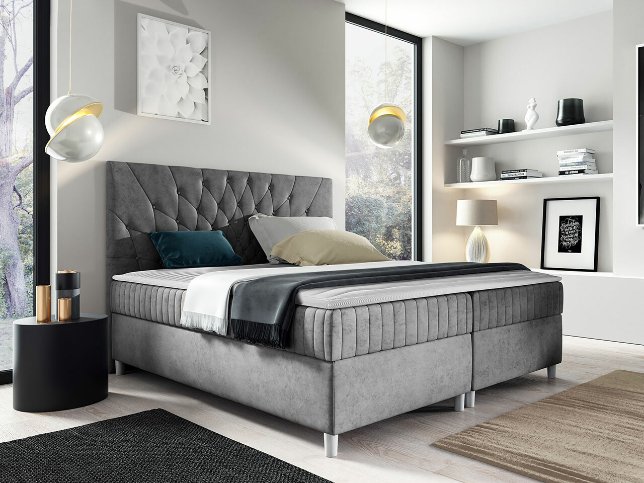 Lit boxspring Civitas (Manila 16)