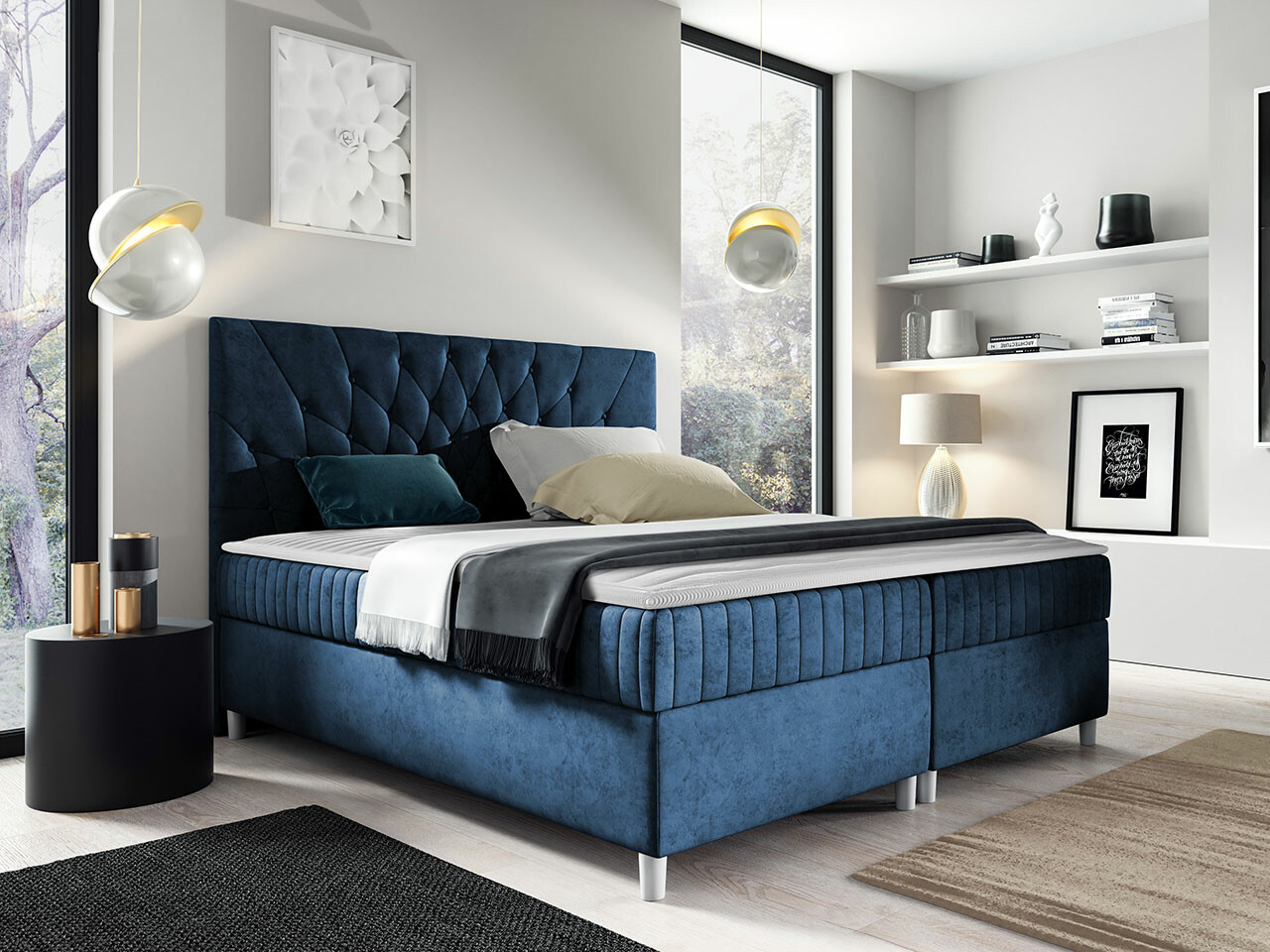 Lit boxspring Civitas (Manila 26)
