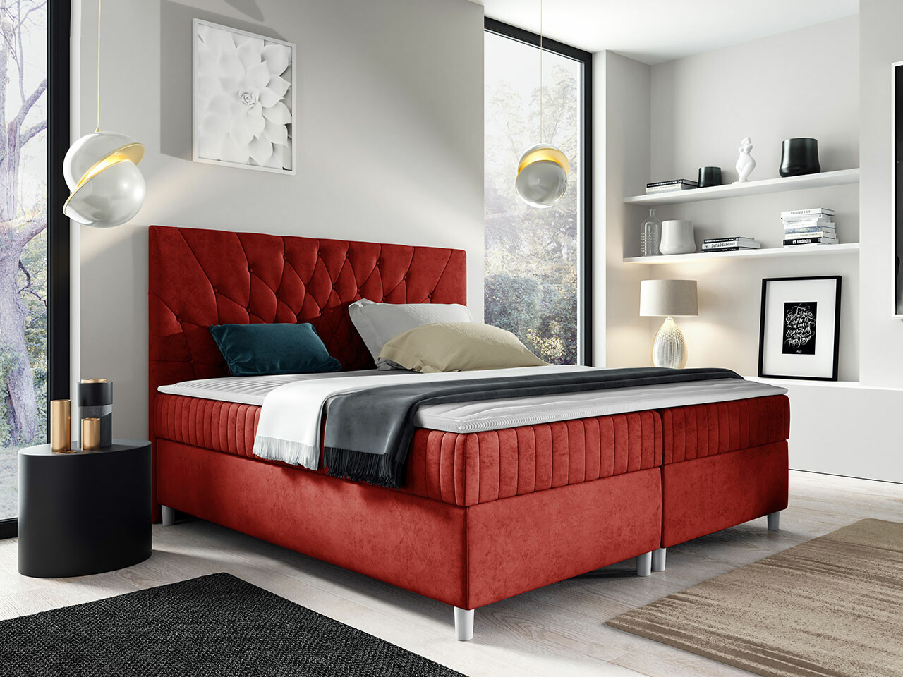 Lit boxspring Civitas (Manila 28)