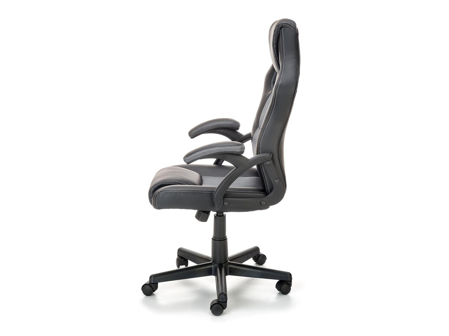 Chaise de bureau Houston 1340 (Gris + Noir)