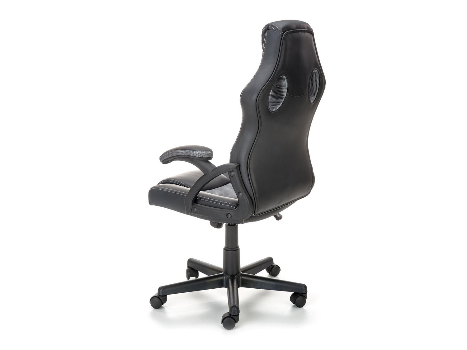 Chaise de bureau Houston 1340 (Gris + Noir)