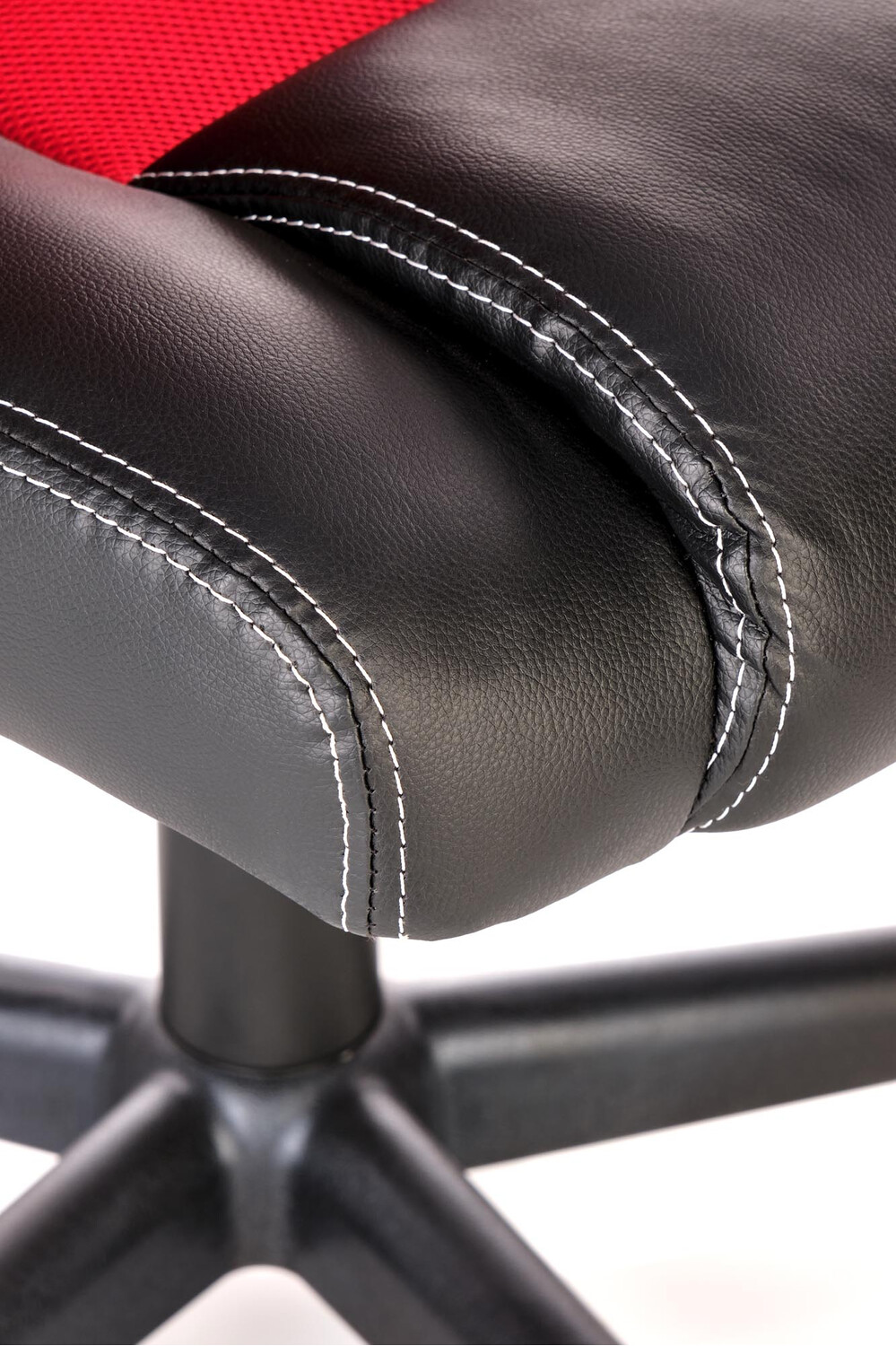 Chaise de bureau Houston 1340 (Rouge + Noir)