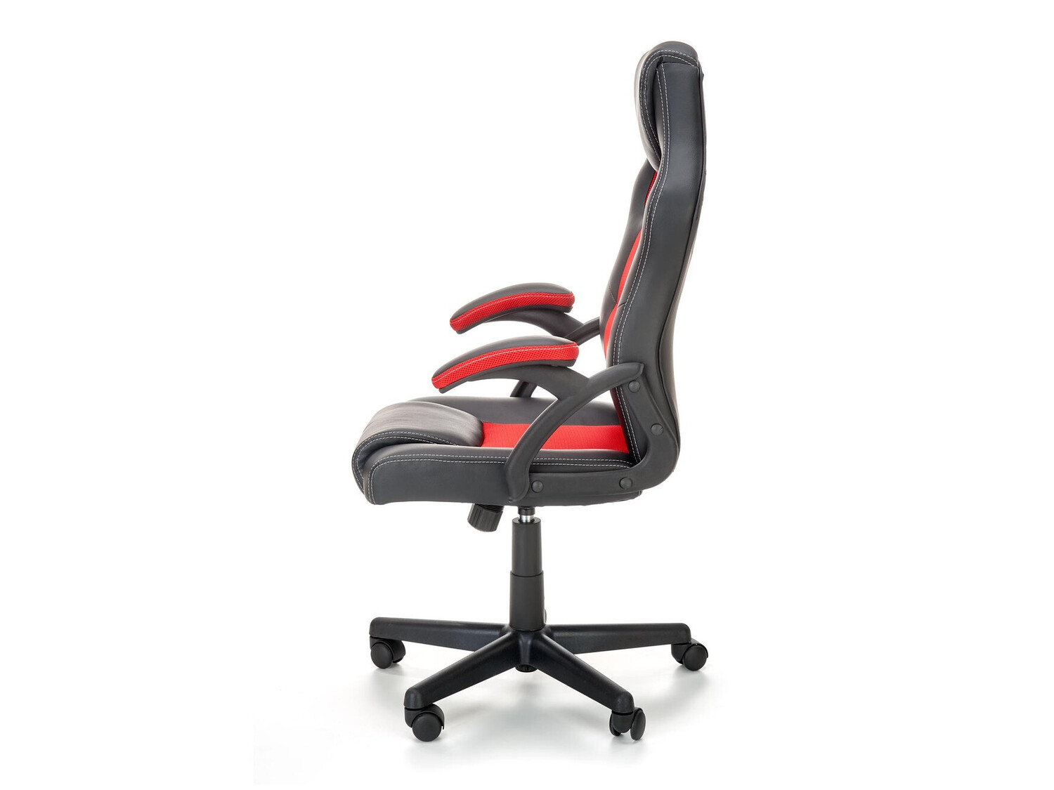 Chaise de bureau Houston 1340 (Rouge + Noir)