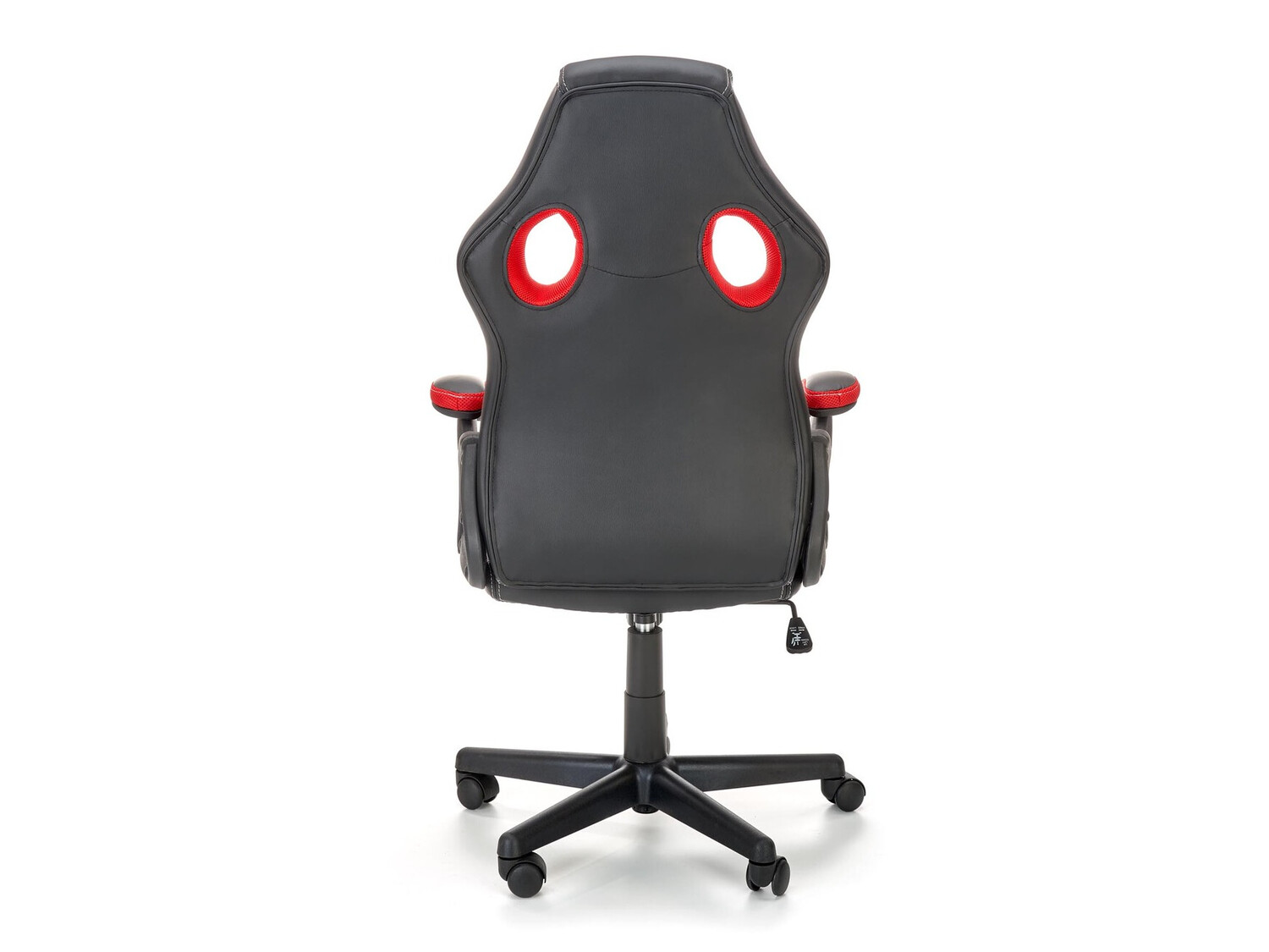 Chaise de bureau Houston 1340 (Rouge + Noir)