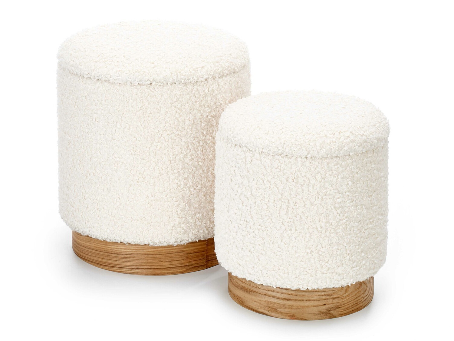 Ensemble de poufs Houston 1339