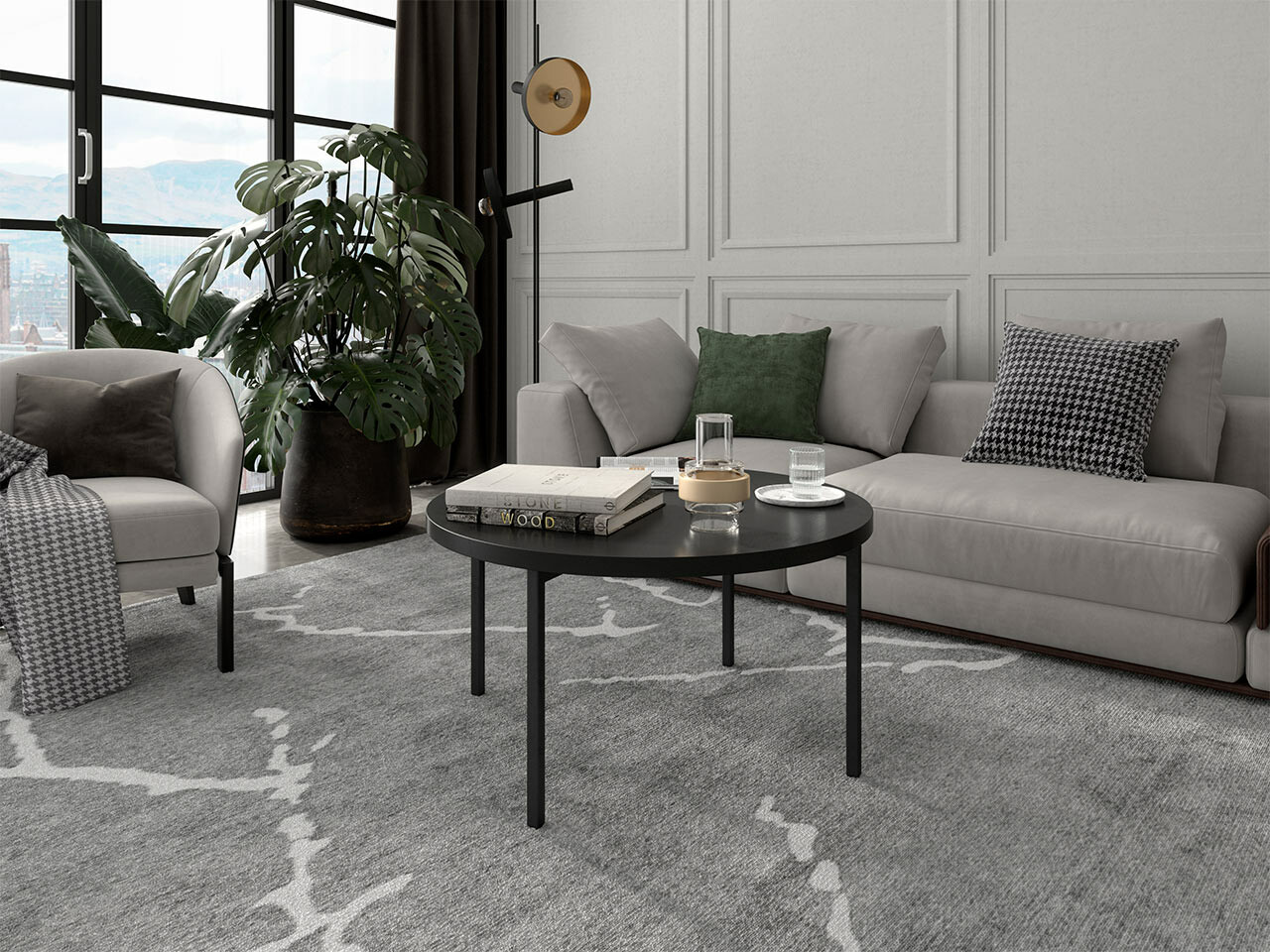 Table basse Providence 178 (Noir)