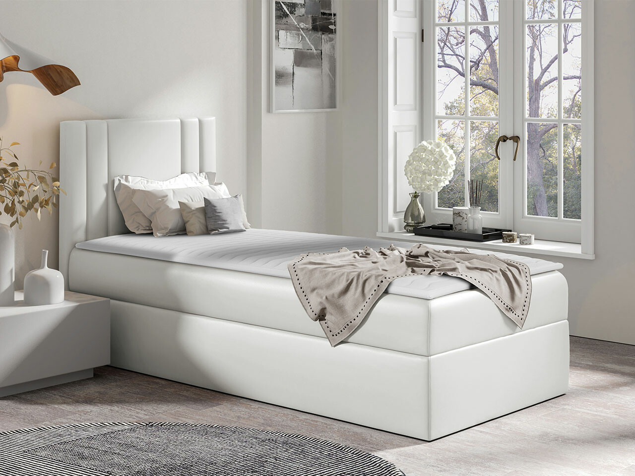 Lit boxspring Mel I (Soft 017)