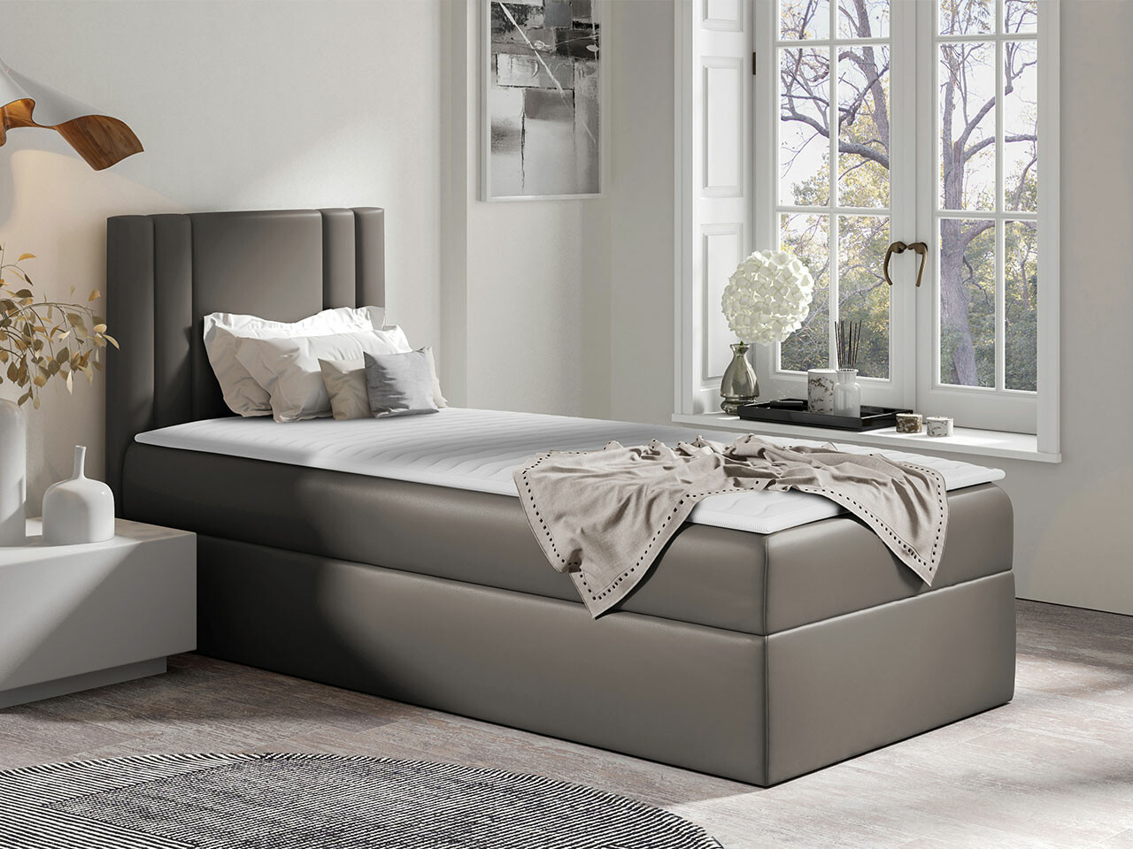 Lit boxspring Mel I (Soft 029)