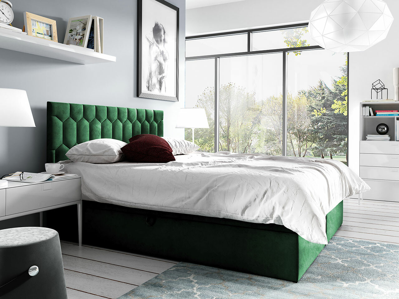 Lit boxspring Pons III (Fresh 13)