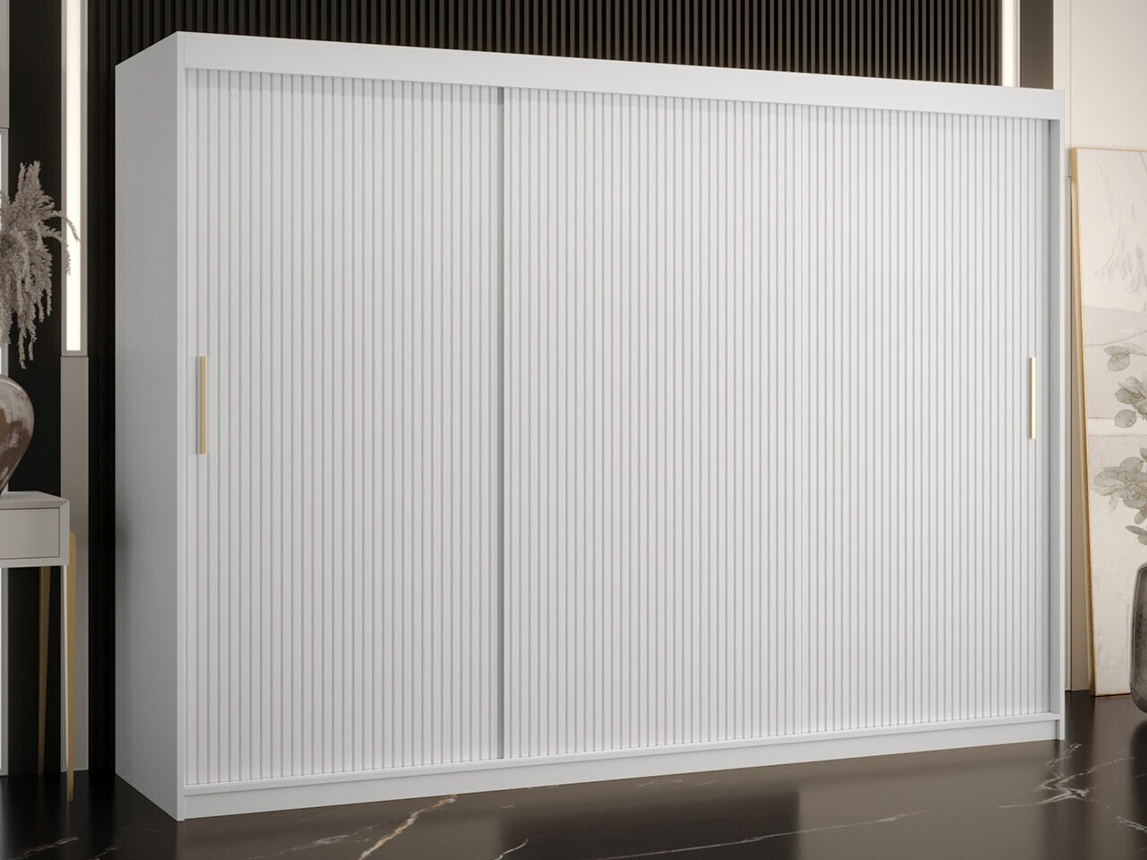 Armoire Anulio II (Blanc)