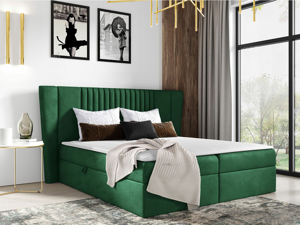 Lit boxspring Fenestra (Magic Velvet 2225)