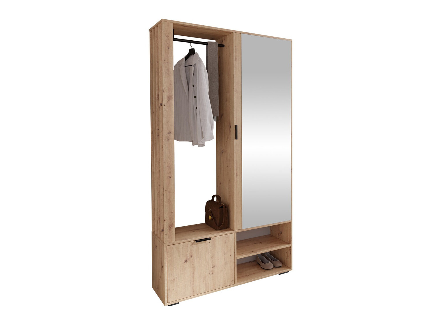 Meuble d'entrée Vinea (Chêne Artisan)