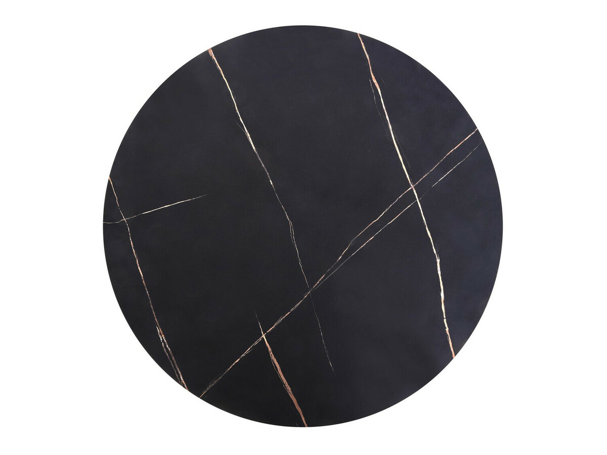 Table basse Houston 1275 (Marbre noir + Noir)