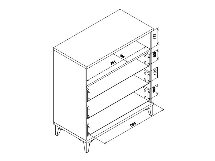 Commode Orlando 227