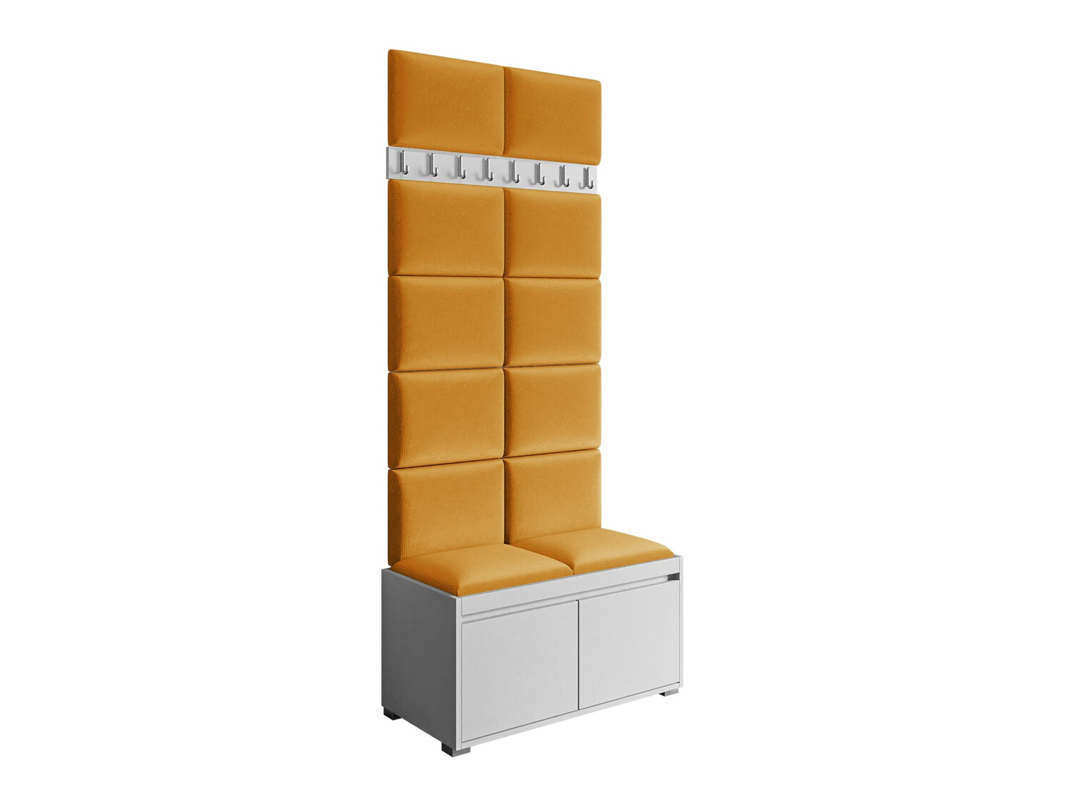 Meuble d'entrée Comfivo Pinus IV (Blanc + Manila 32)