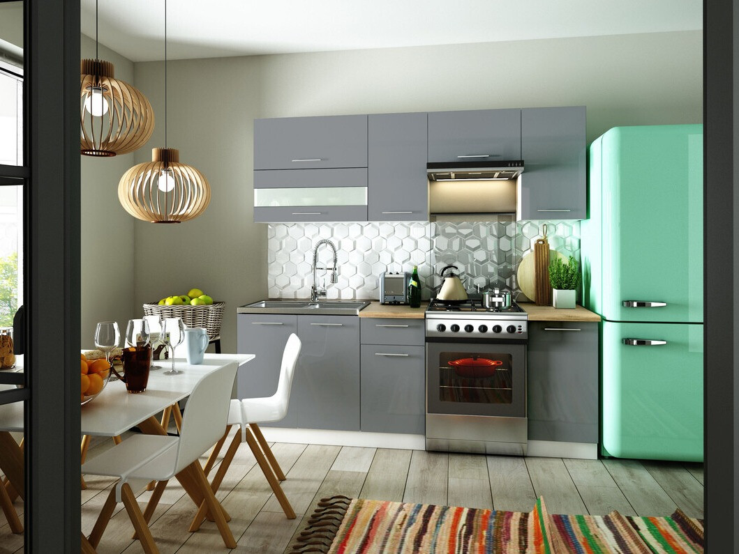 Cuisine complète modulaire Tiffa Grey 104