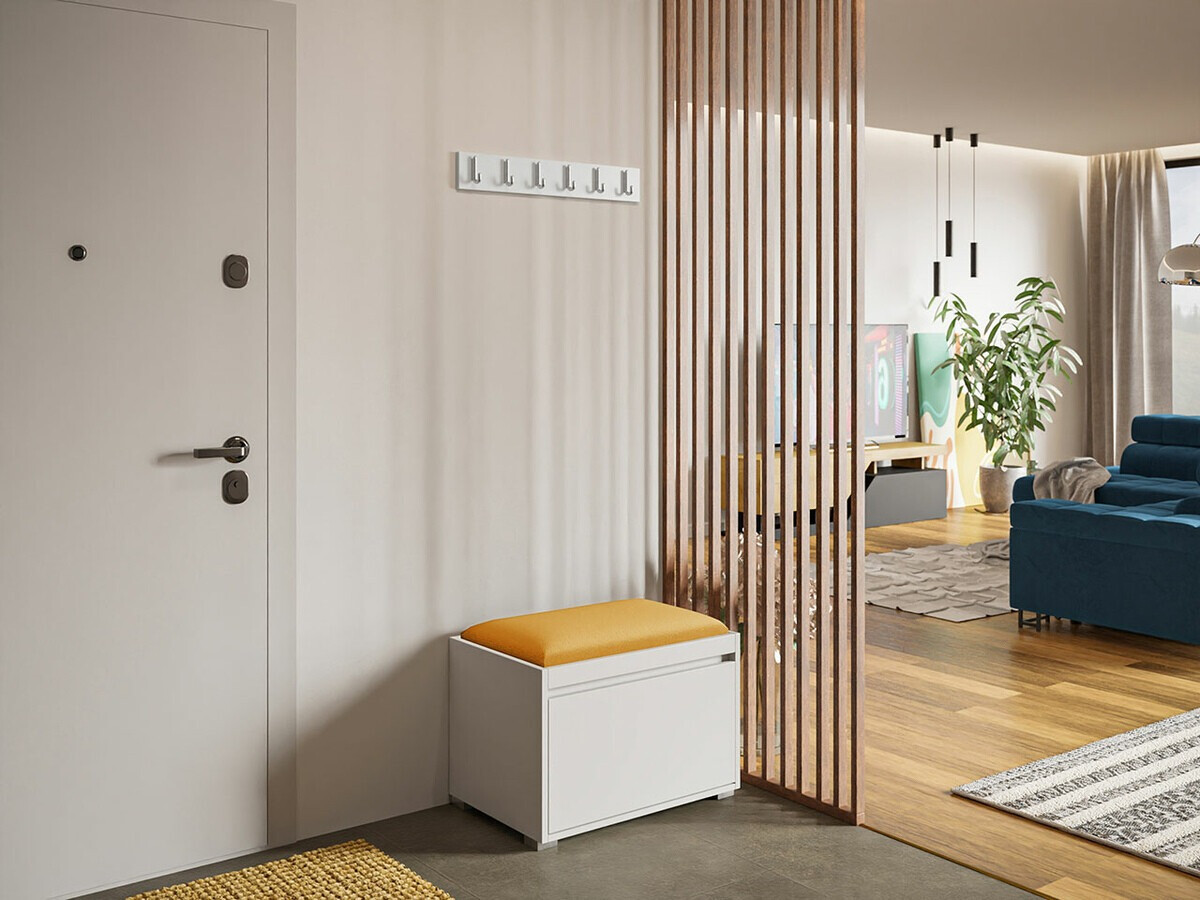 Meuble d'entrée Comfivo Pinus VIII (Blanc + Manila 32)
