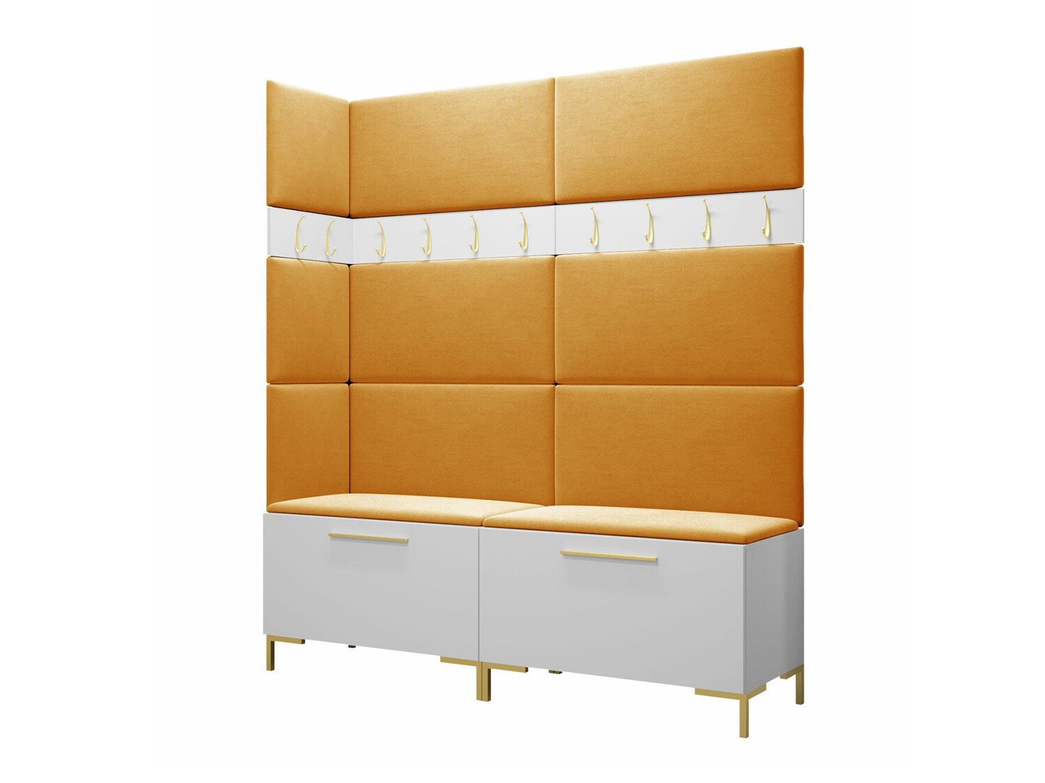 Meuble d'entrée Nomal V (Blanc)