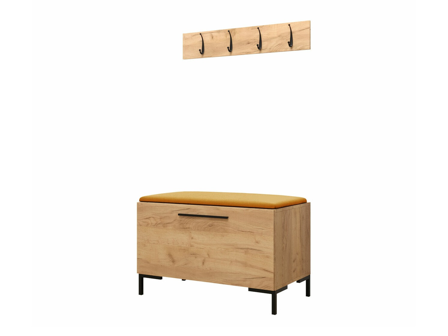 Meuble d'entrée Nomal VIII (Craft chêne)