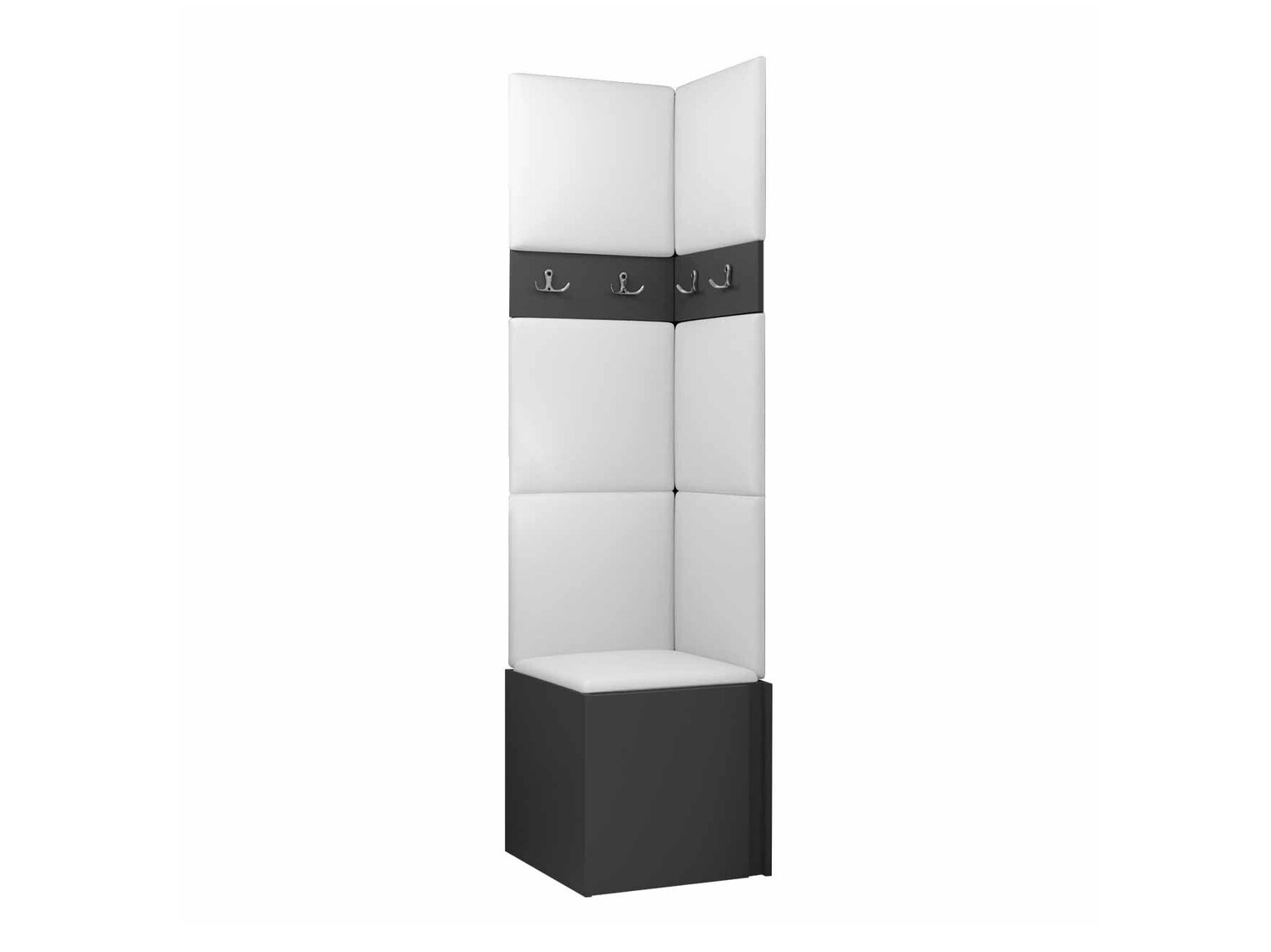 Meuble d'entrée Pinis XXI (Faux cuir Soft 017)